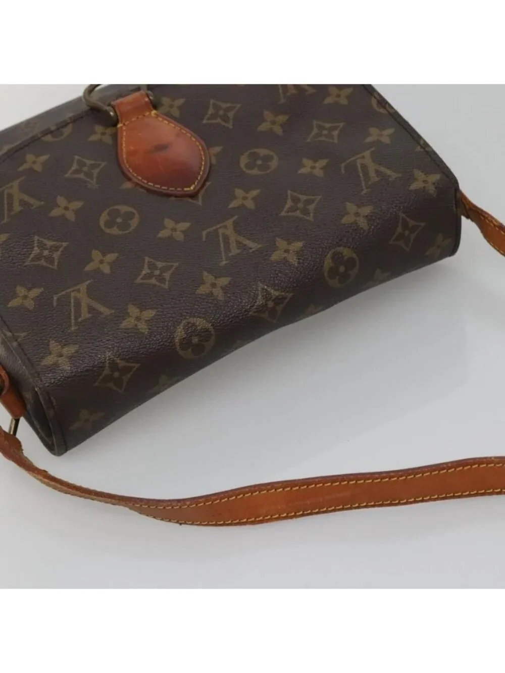Authentic LOUIS VUITTON Monogram Saint Cloud GM Shoulder Bag M51242 LV